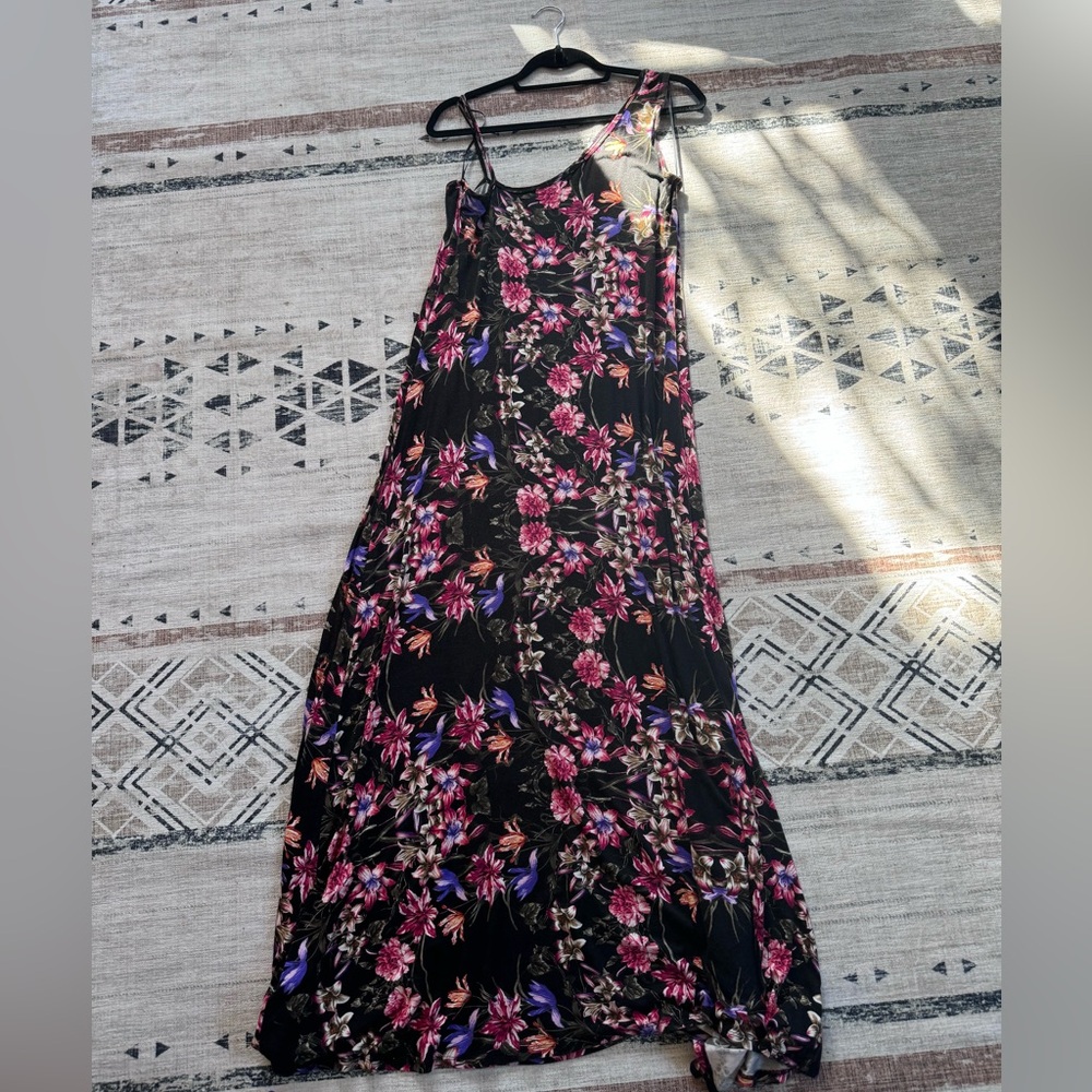 Michael Lauren Floral Maxi Dress, Size: Med VGC